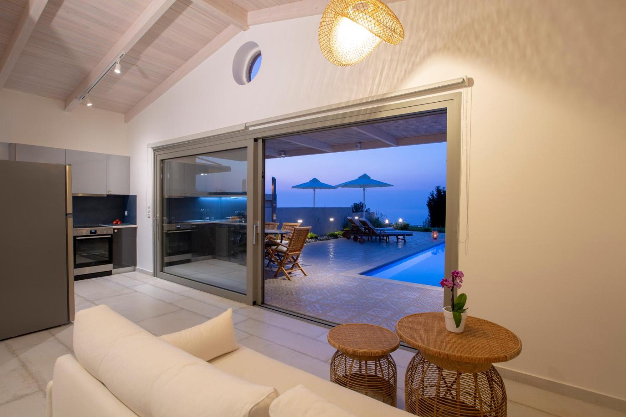 Avraam Sunset With Private Heated Pools Villa